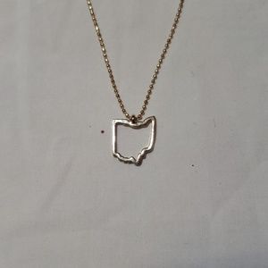 Ohio Proud Necklace Charm